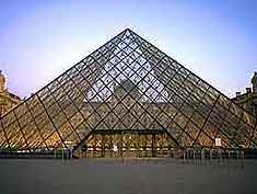 Photo showing the Louvre, Paris
