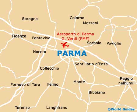 Parma map