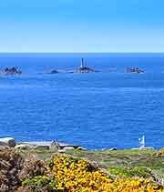 Land's End, England's most westerly location