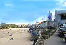 Photo of the beachfront next to the Tate