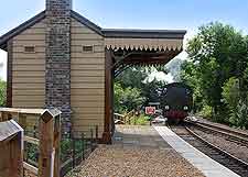 View of the Yarwell Station platform