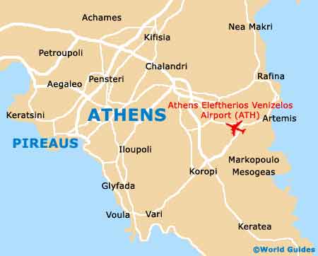 Small Piraeus Map