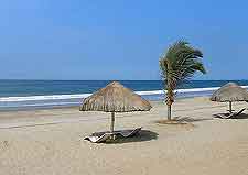 Summer image of nearby beachfront at Tumbes