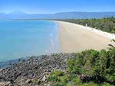 Picture of the famous Four Mile Beach and coastline