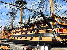 Further picture of the HMS Victory