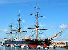 Image of the HMS Warrior