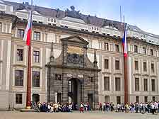 View showing the Picture Gallery at Prague Castle