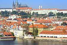 Prague photo, showing the River Vltava