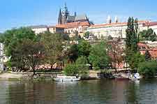 Photo showing the Vltava River