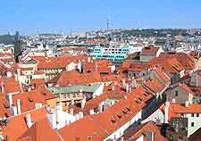 Rooftop view of Prague