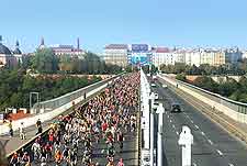 Picture showing the Prague International Marathon