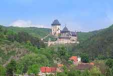 View of Karlstein Castle (Karlstejn)