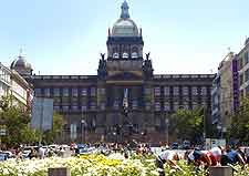 View of the Narodni Muzeum (National Museum)