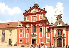 Further view of Prague's Saint George Basilica