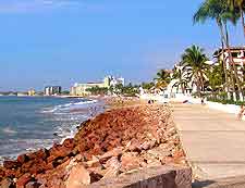 Further image of the Malecon in Puerto Vallarta