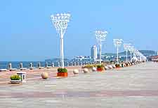 Photo of the Yantai coastline