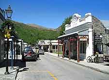 View of central Arrowtown