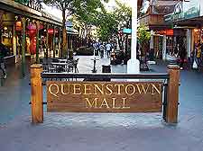 Photo of the entrance to the Queenstown Mall