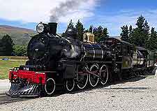 Image of Kingston's restored steam train