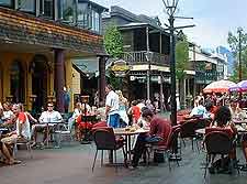 Picture of outdoor diners enjoying the summer weather