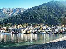 Photography showing view over Queenstown