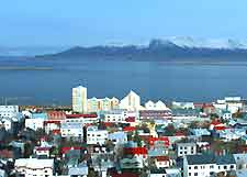 Reykjavik cityscape picture