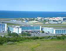 Distant view of Reykjavik