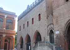 View of the Palazzo del Podesta