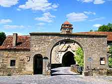 Photo of historic archway in Rothenburg