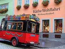 Photo showing the German Christmas Museum in central Rothenburg ob der Tauber