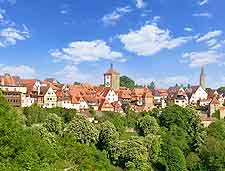 Image of the Tauber River Valley, next to Rothenburg ob der Tauber