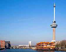 Photo of the Euromast and waterfront