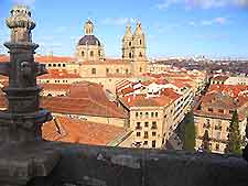 Picture taken overlooking Salamanca