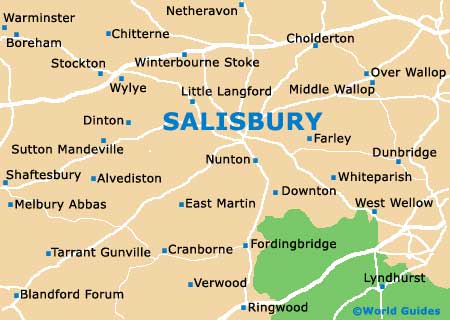 Small Salisbury Map