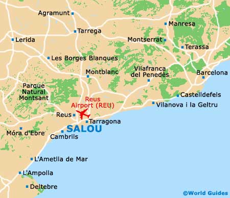 Small Salou Map