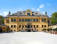 View of the Schloss und Schlosspark Hellbrunn