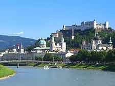 Picture of the riverside Hohensalzburg