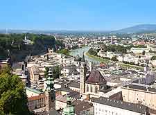 View over Salzburg