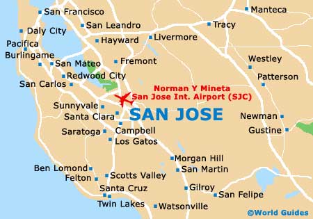 Small San Jose Map