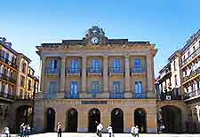 Photo of San Sebastian's Plaza de la Constitucion or La Consti in the Old Quarter (Parte Vieja)