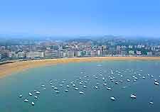 Aerial Image of San Sebastian coastline