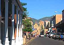 Picture of downtown Santa Fe