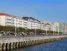 Waterfront view of El Muelle area