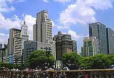 Photograph of the downtown skyline