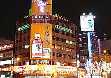 Picture of the Susukino district at night