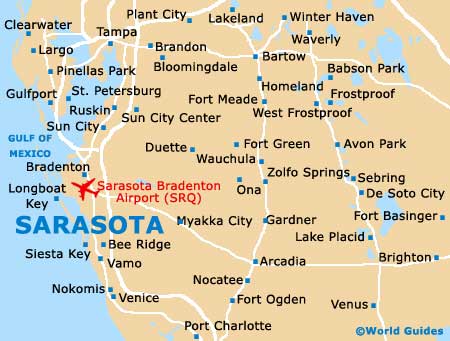 Small Sarasota Map