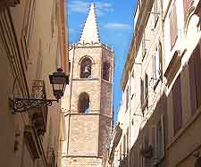 Image of St. Mary's Cathedral, Piazza Duomo, Alghero, Sardinia
