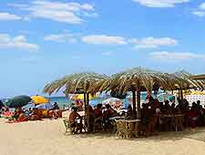 Picture of al fresco dining on beach at Chia