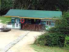 Photograph of popular Seychelles dive shop