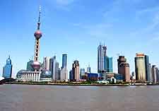 Shanghai Airport (PVG) Information: Photo of the skyline